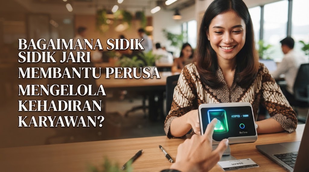 Bagaimana Sidik Jari Membantu Perusahaan Mengelola Kehadiran Karyawan?