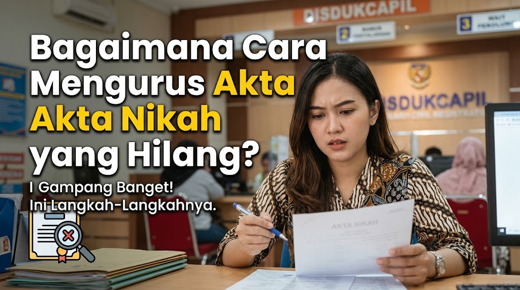 Bagaimana Cara Mengurus Akta Nikah yang Hilang?
