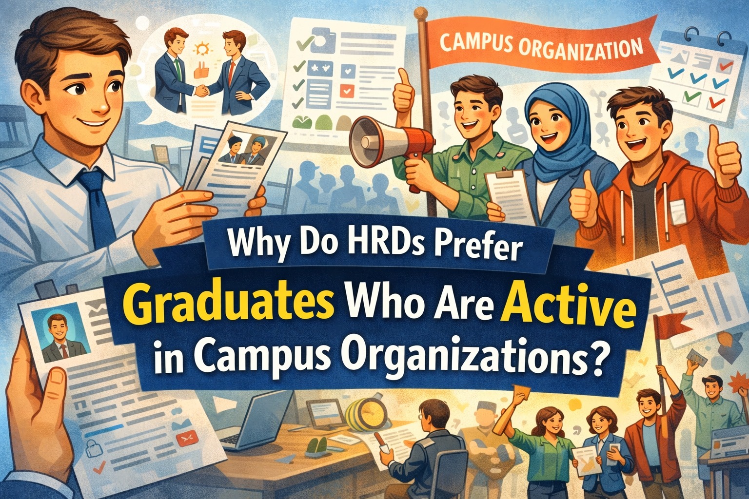 Why Do HRDs Prefer Graduates Who Are Active in Campus Organizations?