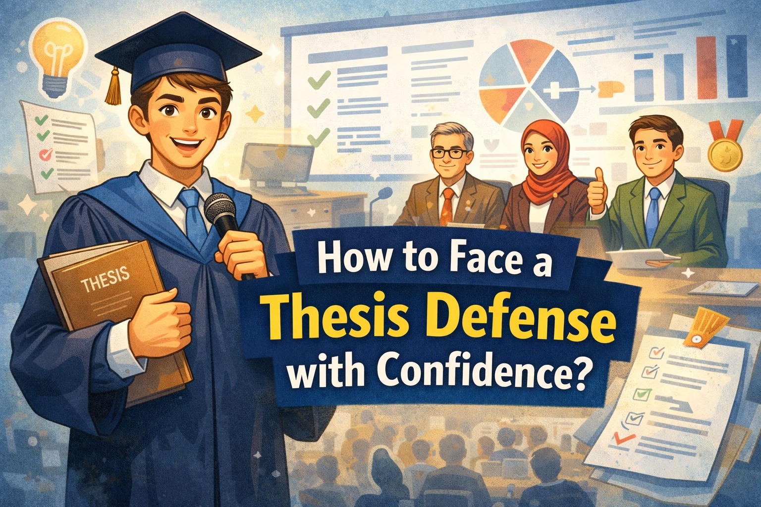 How to Face a Thesis Defense with Confidence?