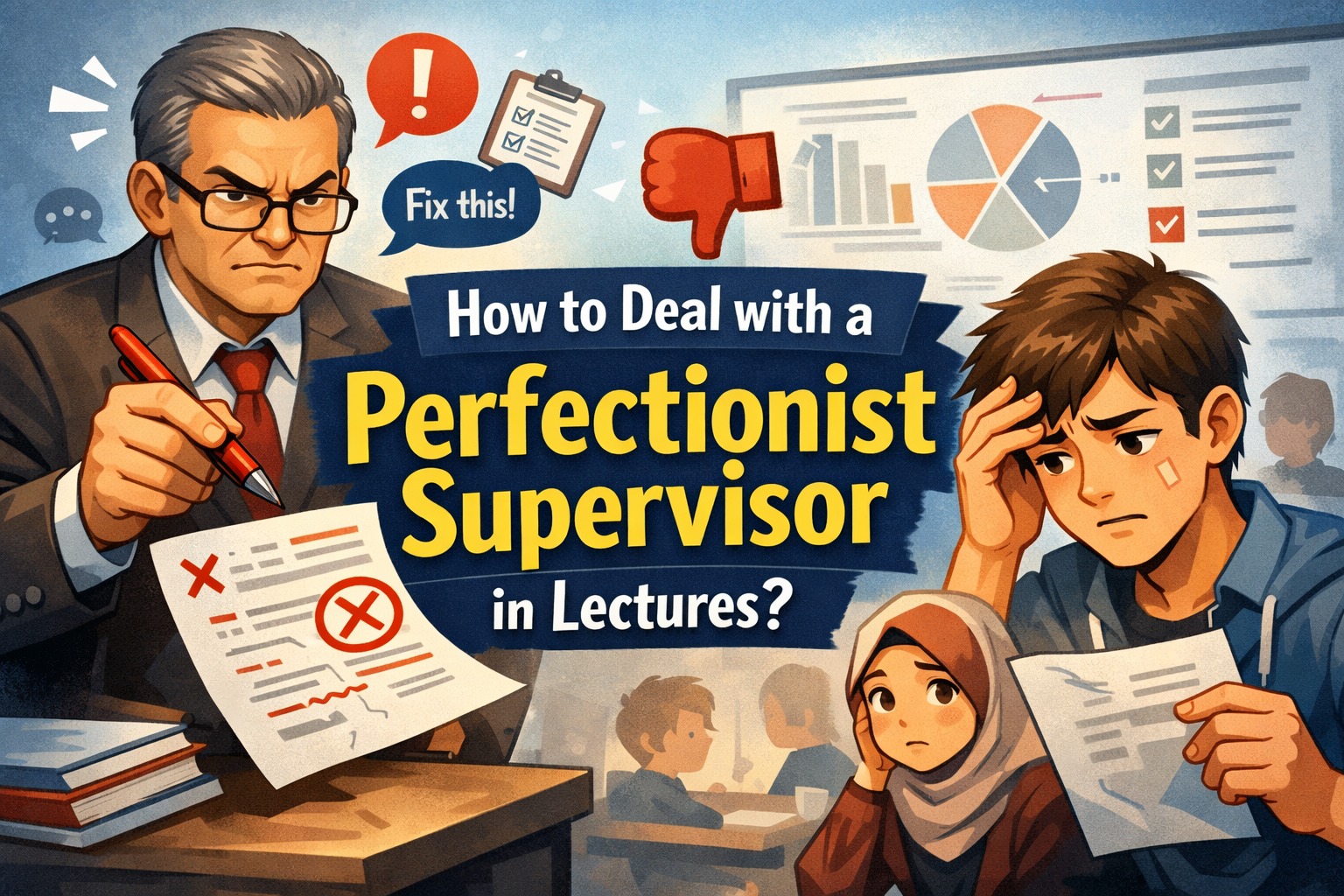 How to Deal with a Perfectionist Supervisor in Lectures?