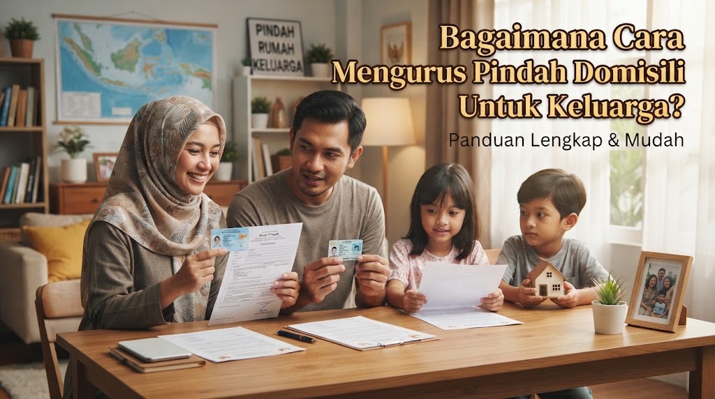Bagaimana Cara Mengurus Pindah Domisili Untuk Keluarga?