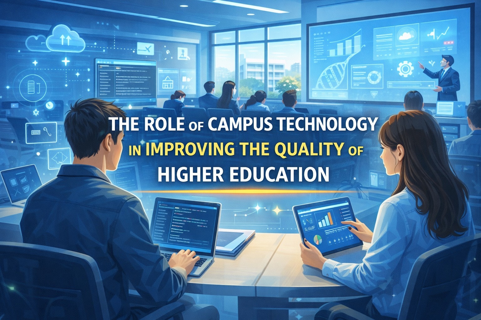 THE ROLE OF CAMPUS TECHNOLOGY IN IMPROVING THE QUALITY OF HIGHER EDUCATION