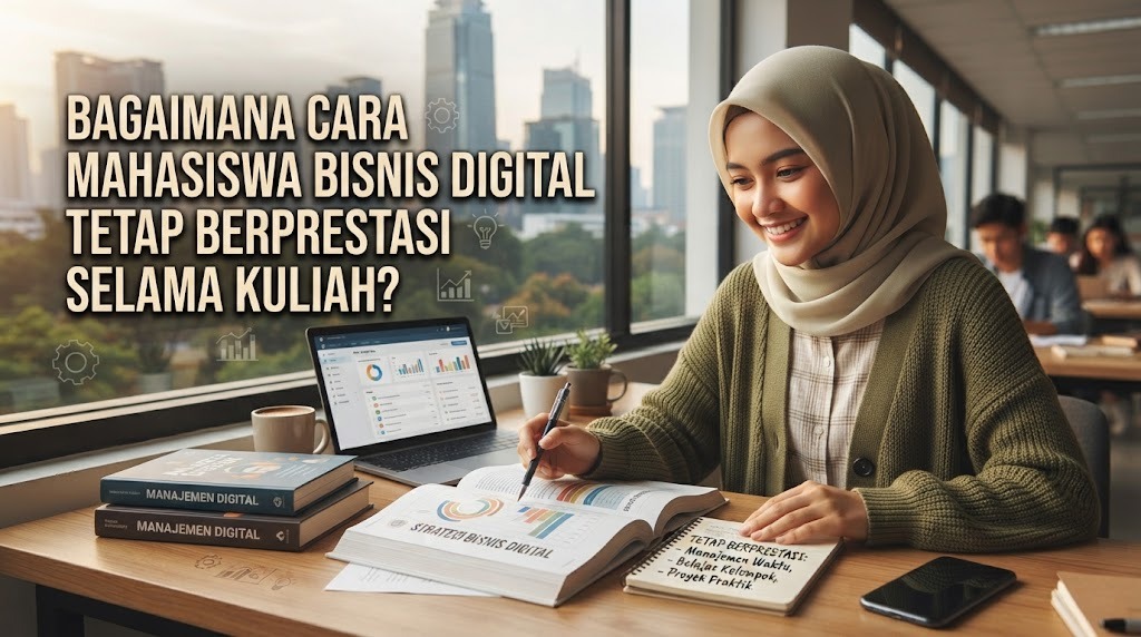 Bagaimana Cara Mahasiswa Bisnis Digital Tetap Berprestasi Selama Kuliah?