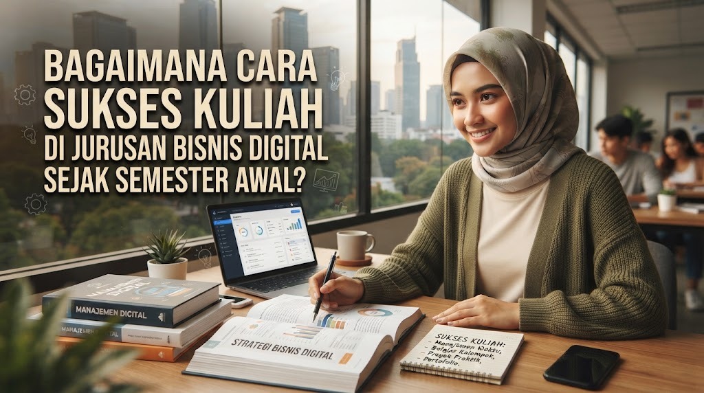 Bagaimana Cara Sukses Kuliah di Jurusan Bisnis Digital Sejak Semester Awal?