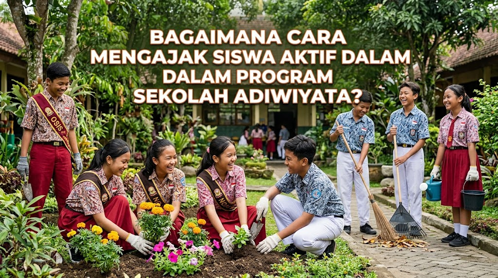 Bagaimana Cara Mengajak Siswa Aktif dalam Program Sekolah Adiwiyata?