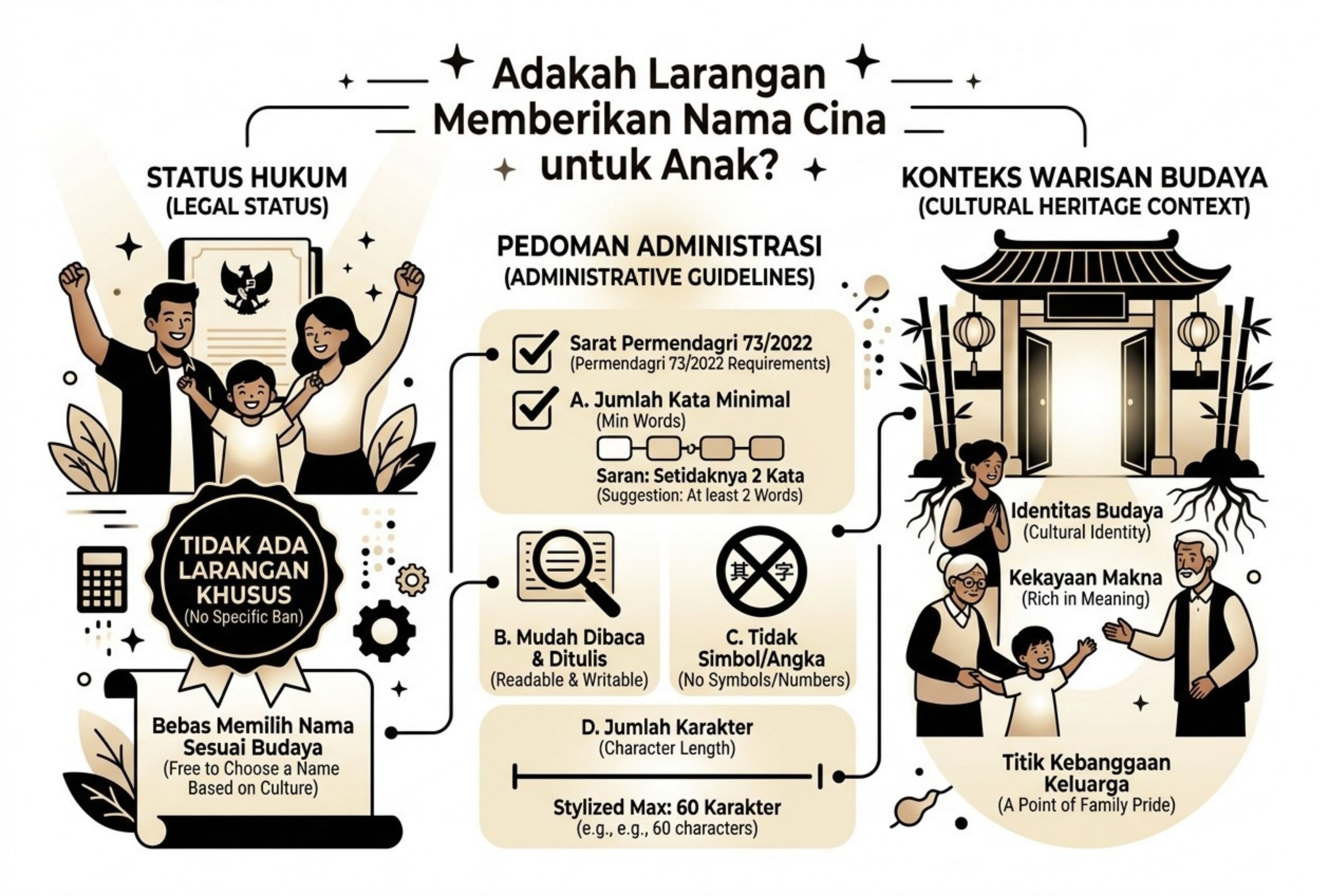 Adakah Larangan Memberikan Nama Cina untuk Anak