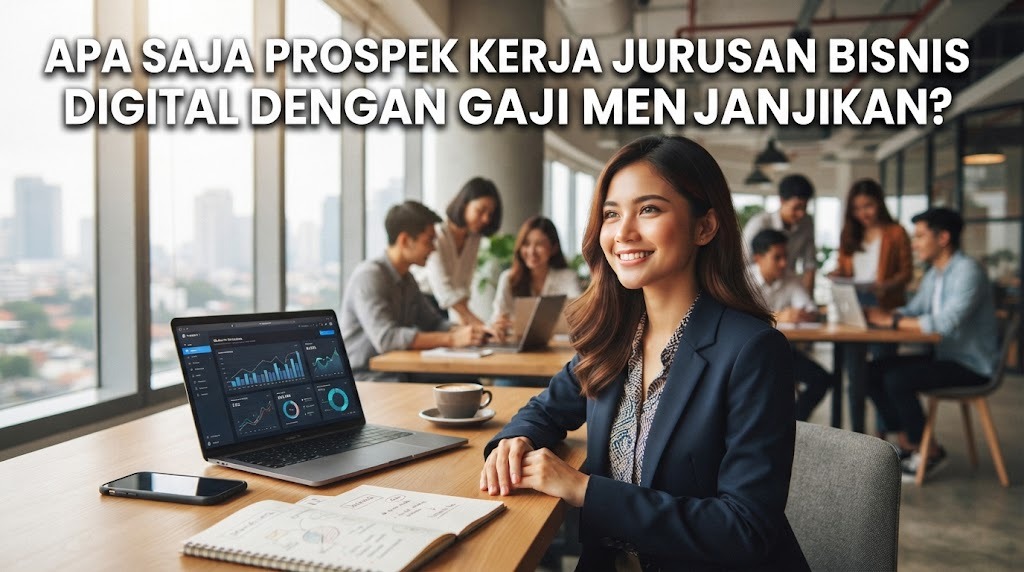 Apa Saja Prospek Kerja Jurusan Bisnis Digital dengan Gaji Menjanjikan?