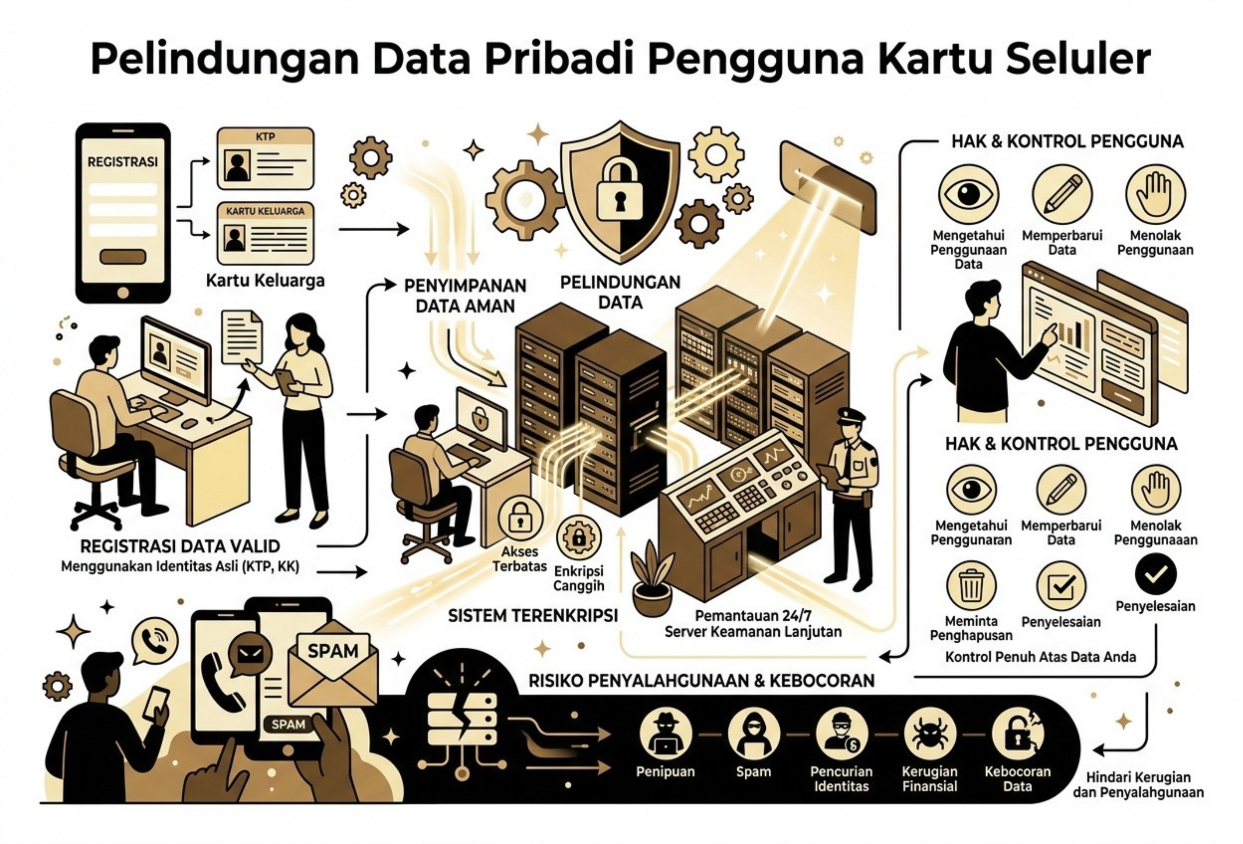 Pelindungan Data Pribadi Pengguna Kartu Seluler