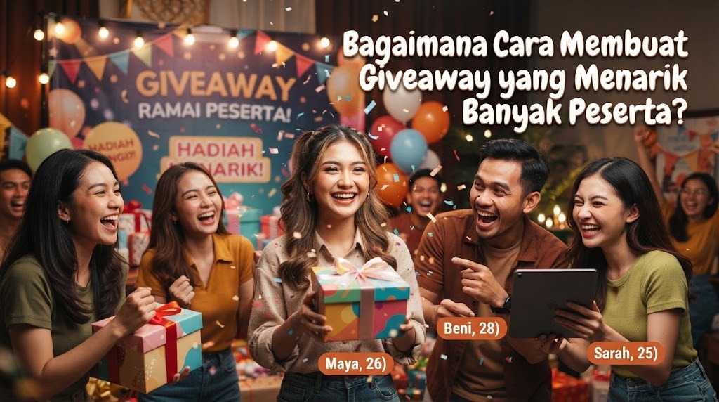 Bagaimana Cara Membuat Giveaway yang Menarik Banyak Peserta?