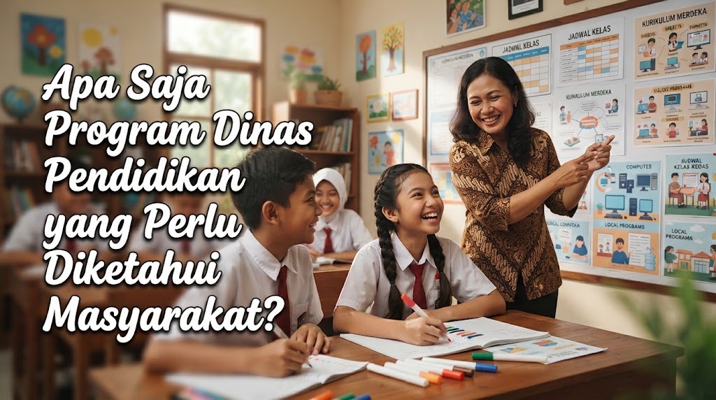 Apa Saja Program Dinas Pendidikan Yang Perlu Diketahui Masyarakat?
