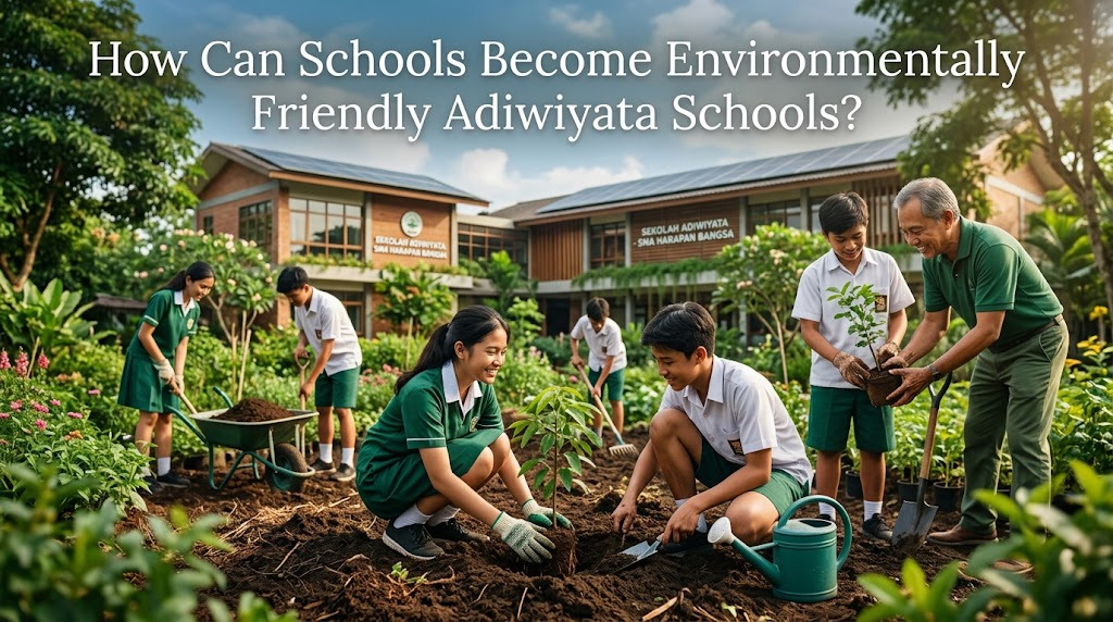 How Can Schools Become Environmentally Friendly Adiwiyata Schools?