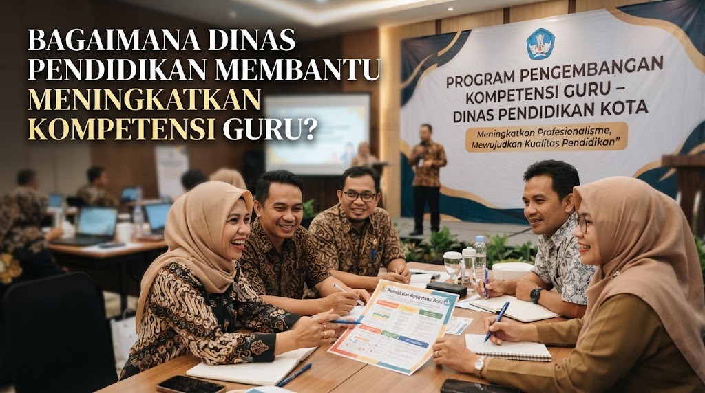 Bagaimana Dinas Pendidikan Membantu Meningkatkan Kompetensi Guru?