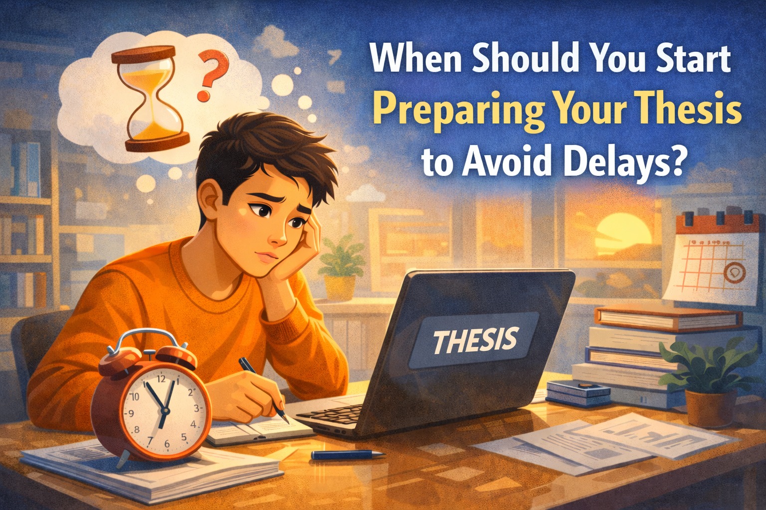 When Should You Start Preparing Your Thesis to Avoid Delays?
