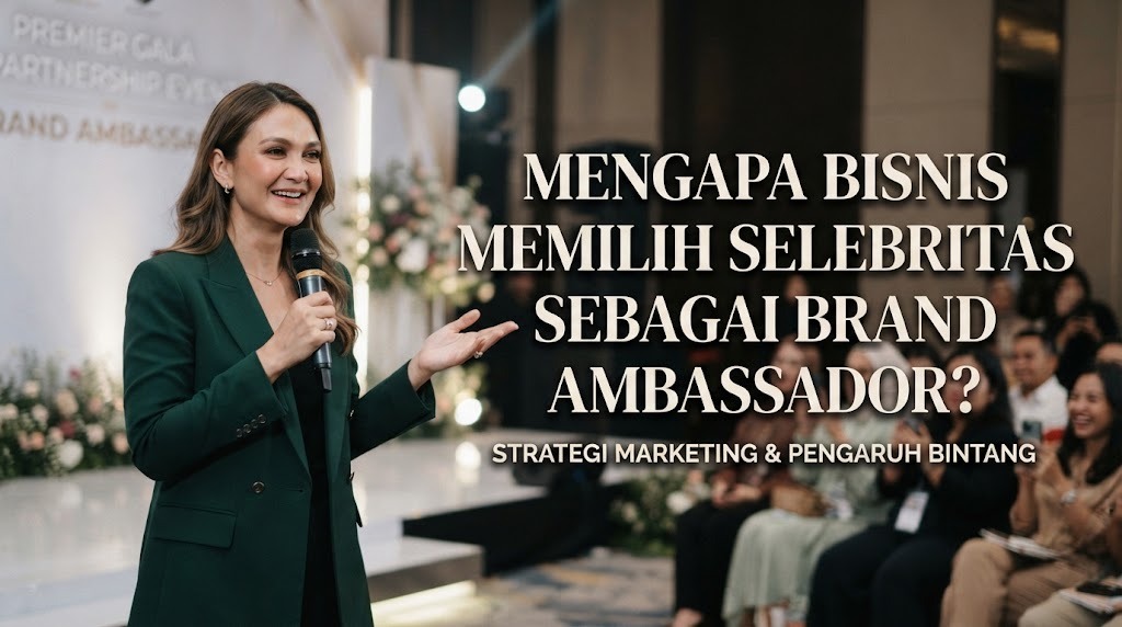 Mengapa Bisnis Memilih Selebritas sebagai Brand Ambassador?