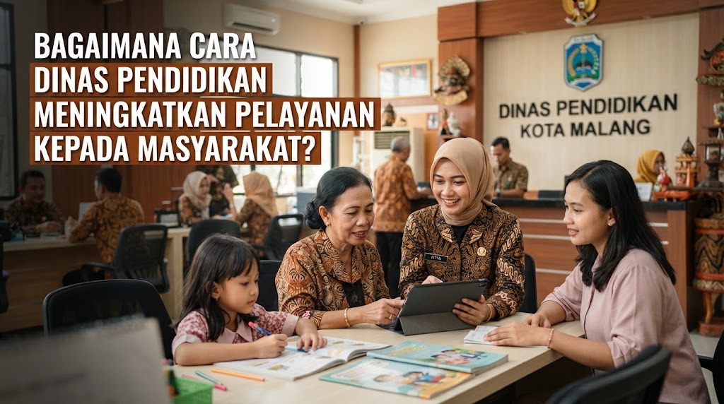 Bagaimana Cara Dinas Pendidikan Meningkatkan Pelayanan Kepada Masyarakat?