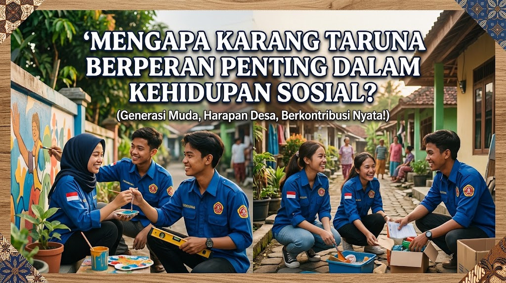 Mengapa Karang Taruna Berperan Penting dalam Kehidupan Sosial?