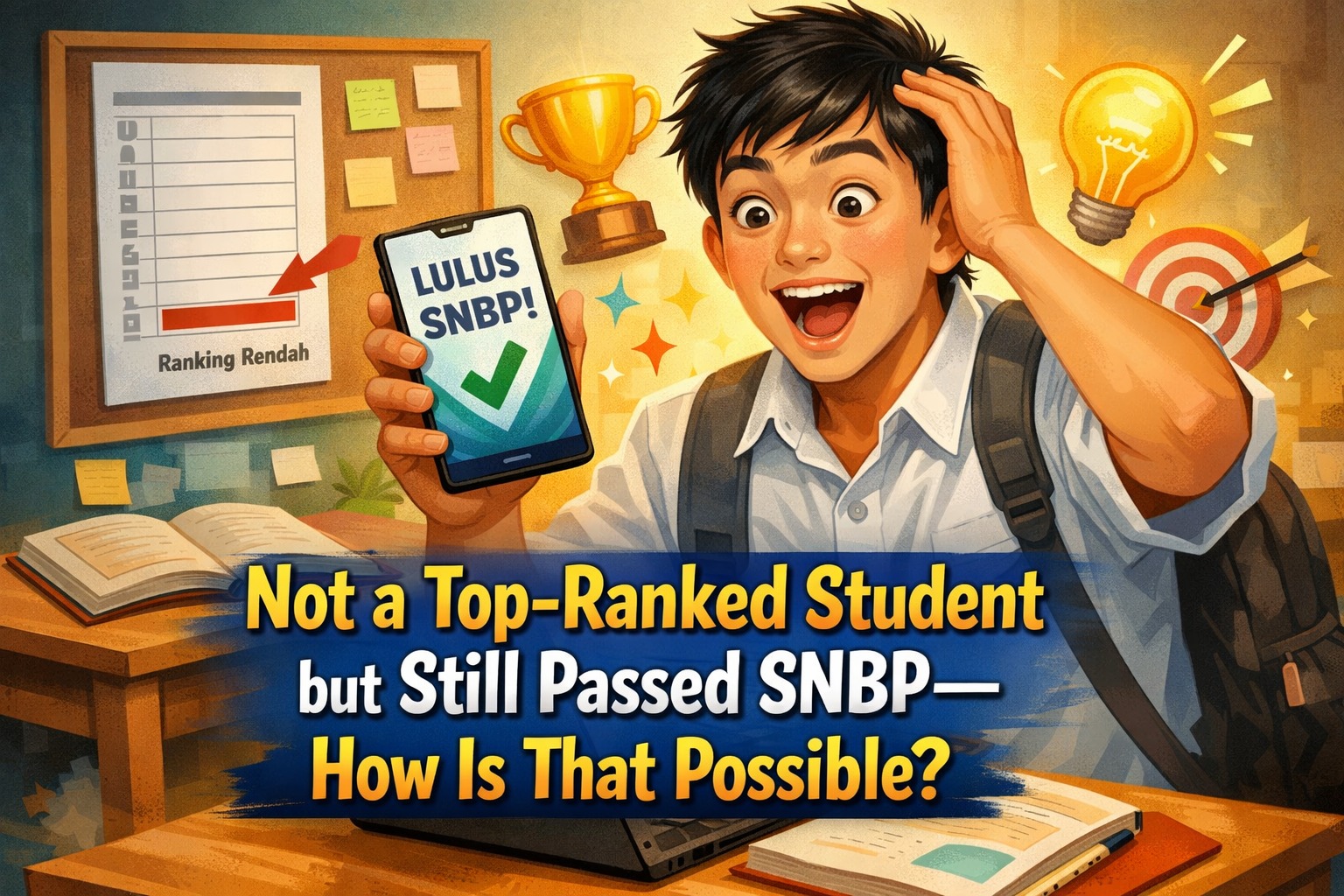 Not a Top-Ranked Student but Still Passed SNBP—How Is That Possible?