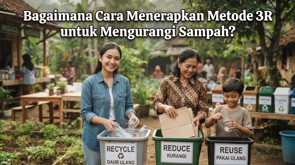 Bagaimana Cara Menerapkan Metode 3R untuk Mengurangi Sampah?