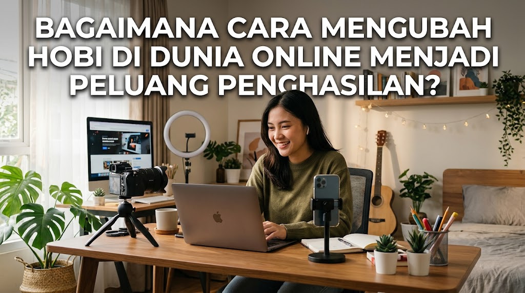 Bagaimana Cara Mengubah Hobi di Dunia Online Menjadi Peluang Penghasilan?