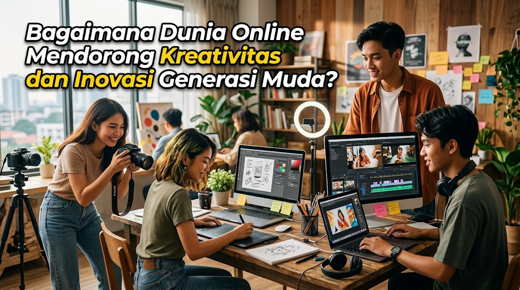 Bagaimana Dunia Online Mendorong Kreativitas dan Inovasi Generasi Muda?
