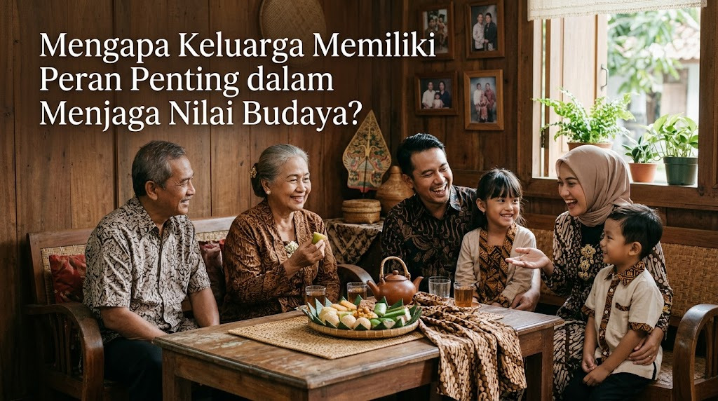 Mengapa Keluarga Memiliki Peran Penting dalam Menjaga Nilai Budaya?