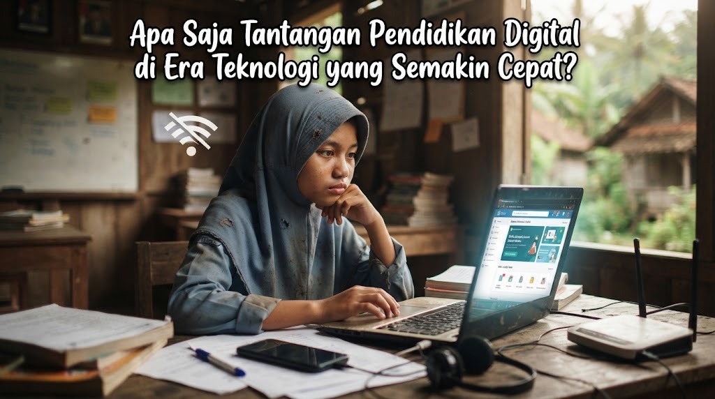 Apa Saja Tantangan Pendidikan Digital di Era Teknologi yang Semakin Cepat?