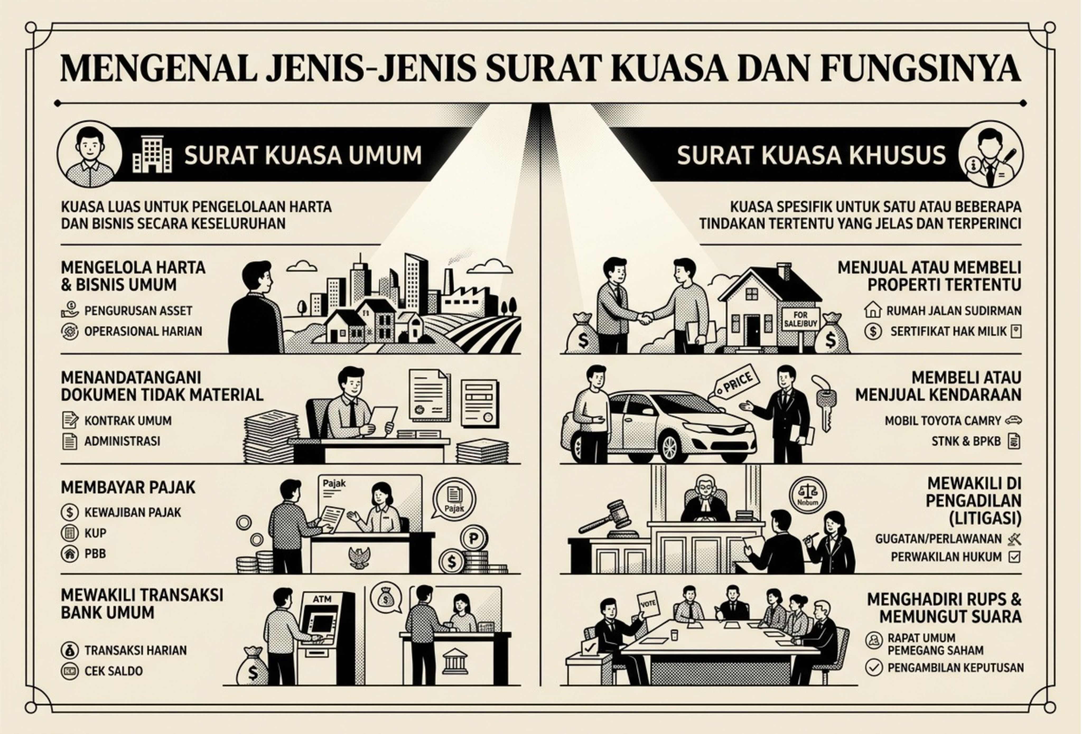 Mengenal Jenis-Jenis Surat Kuasa dan Fungsinya