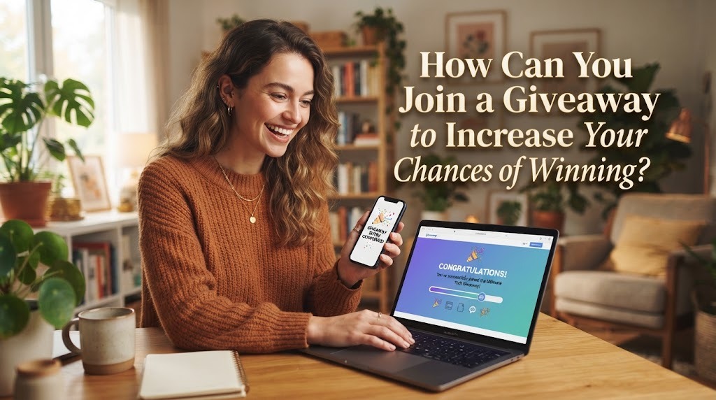 How Can You Join a Giveaway to Increase Your Chances of Winning?