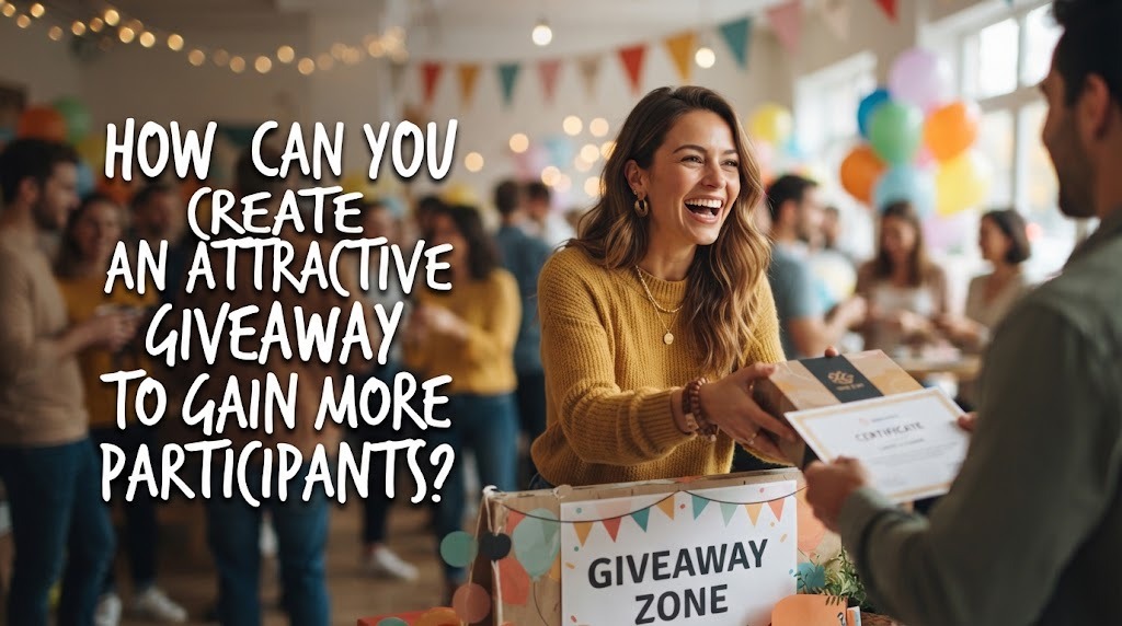 How Can You Create an Attractive Giveaway to Gain More Participants?