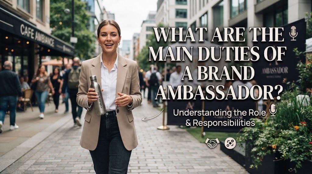 What Are the Main Duties of a Brand Ambassador?
