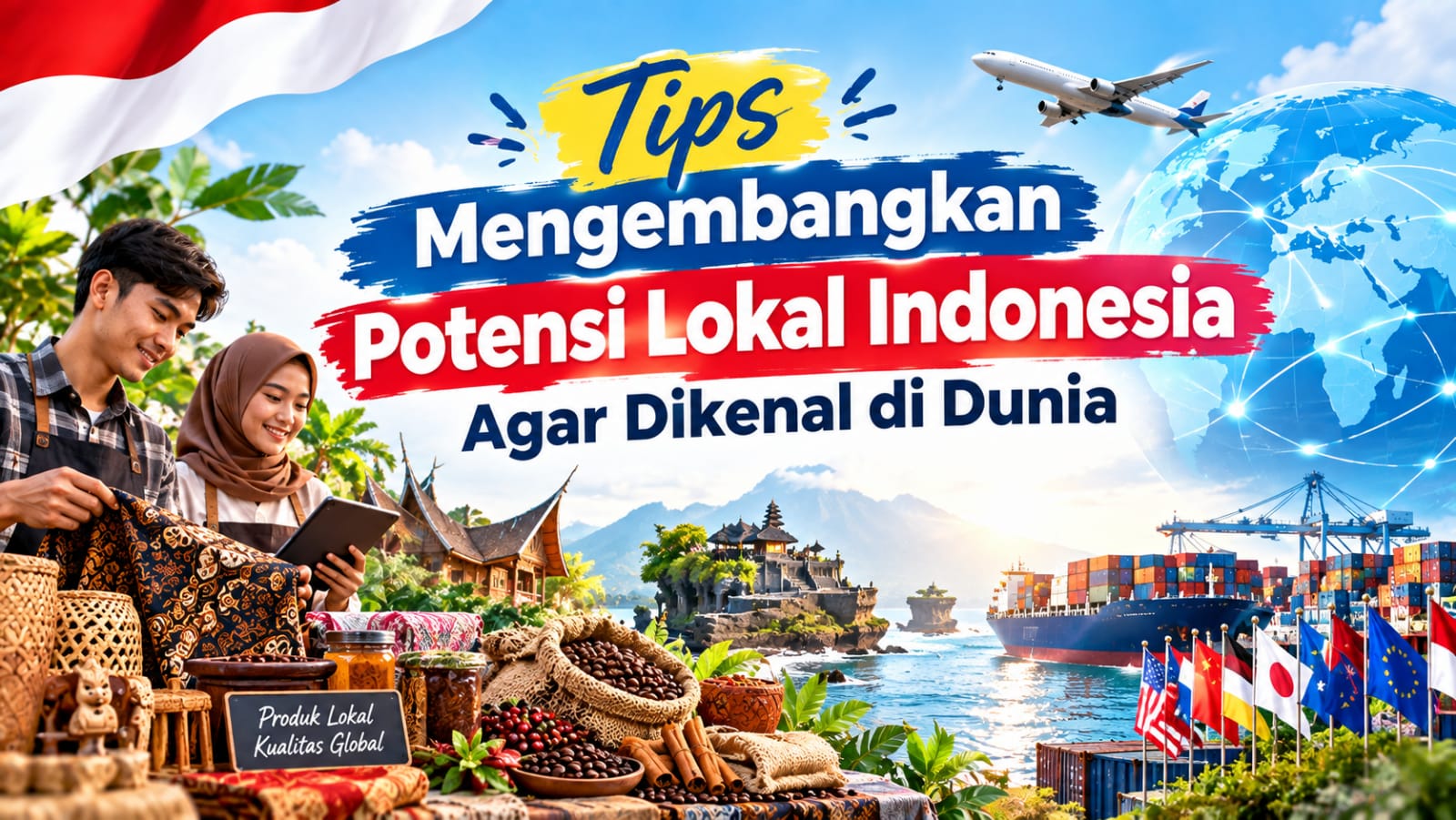 Tips Mengembangkan Potensi Lokal Indonesia Agar Dikenal Di Dunia