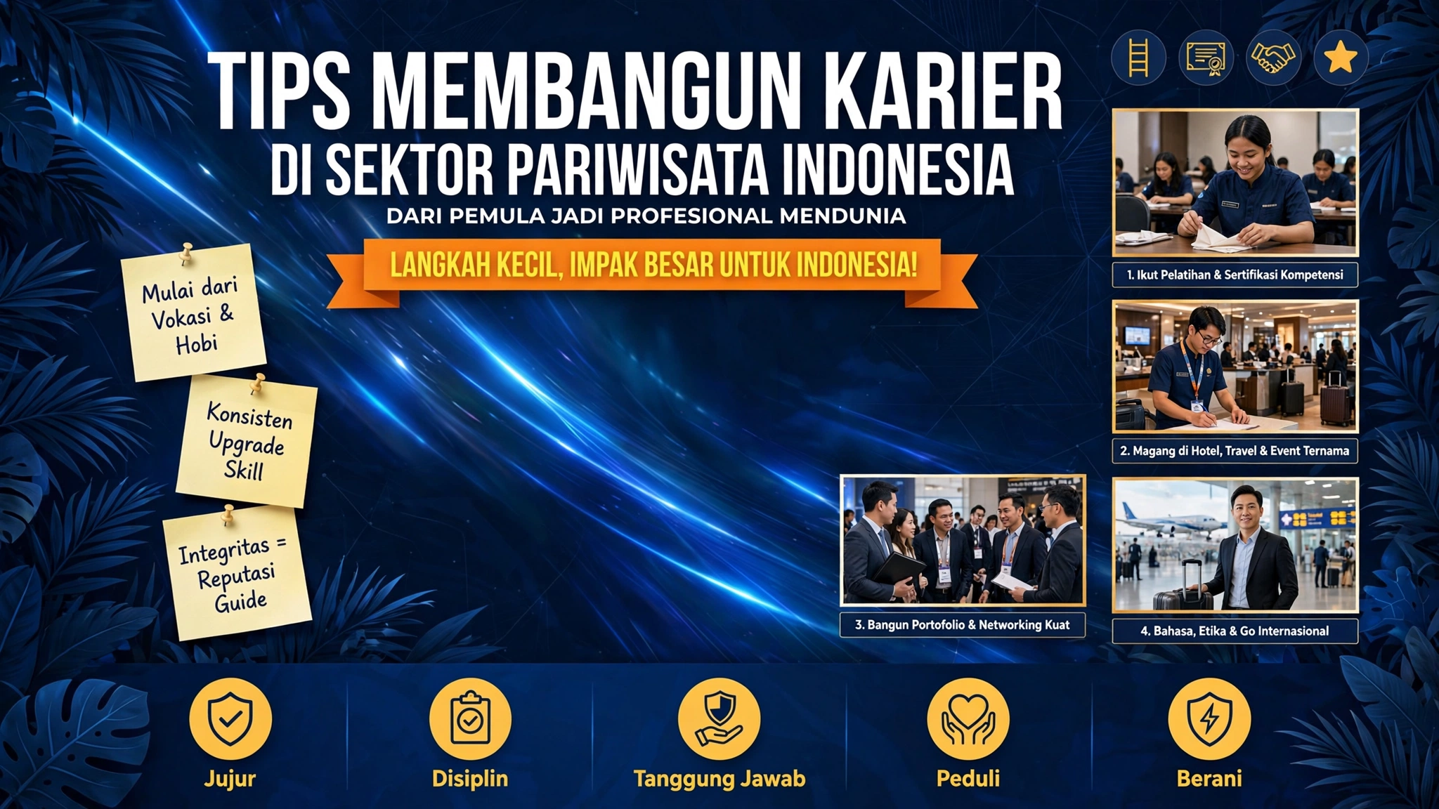Tips Membangun Karier Di Sektor Pariwisata Indonesia