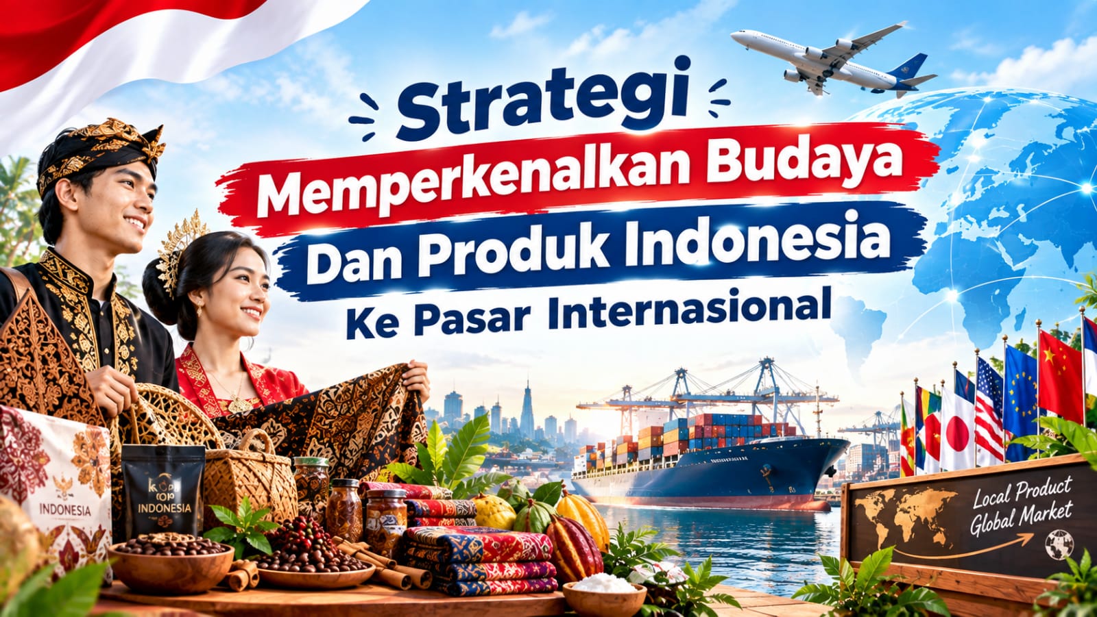 Strategi Memperkenalkan Budaya Dan Produk Indonesia Ke Pasar Internasional