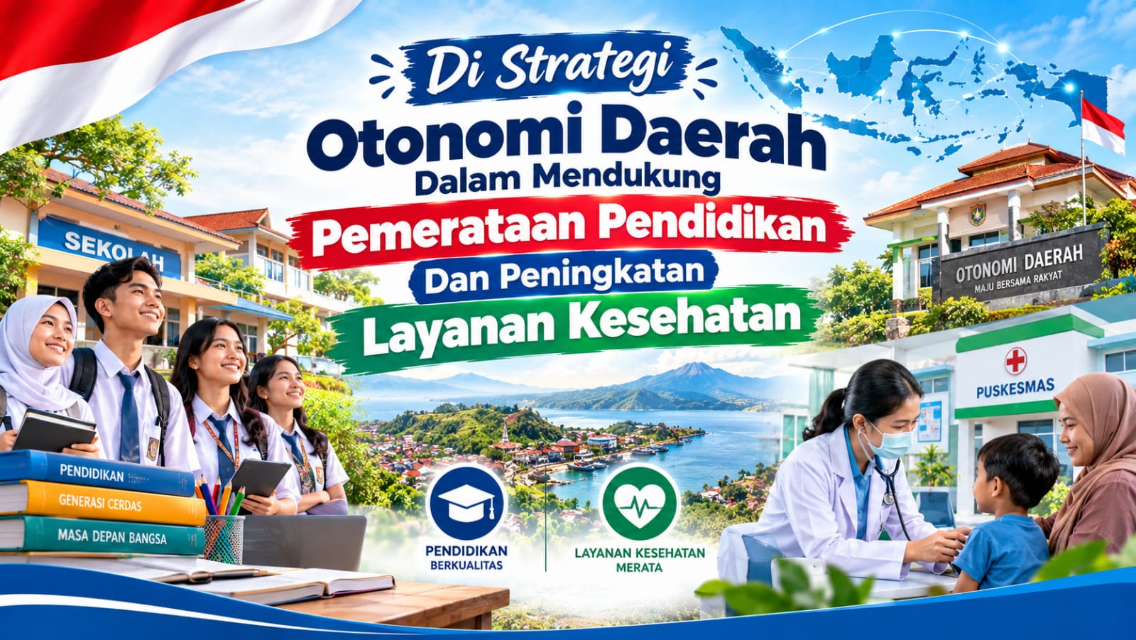 Strategi Otonomi Daerah Dalam Mendukung Pemerataan Pendidikan Dan Peningkatan Layanan Kesehatan
