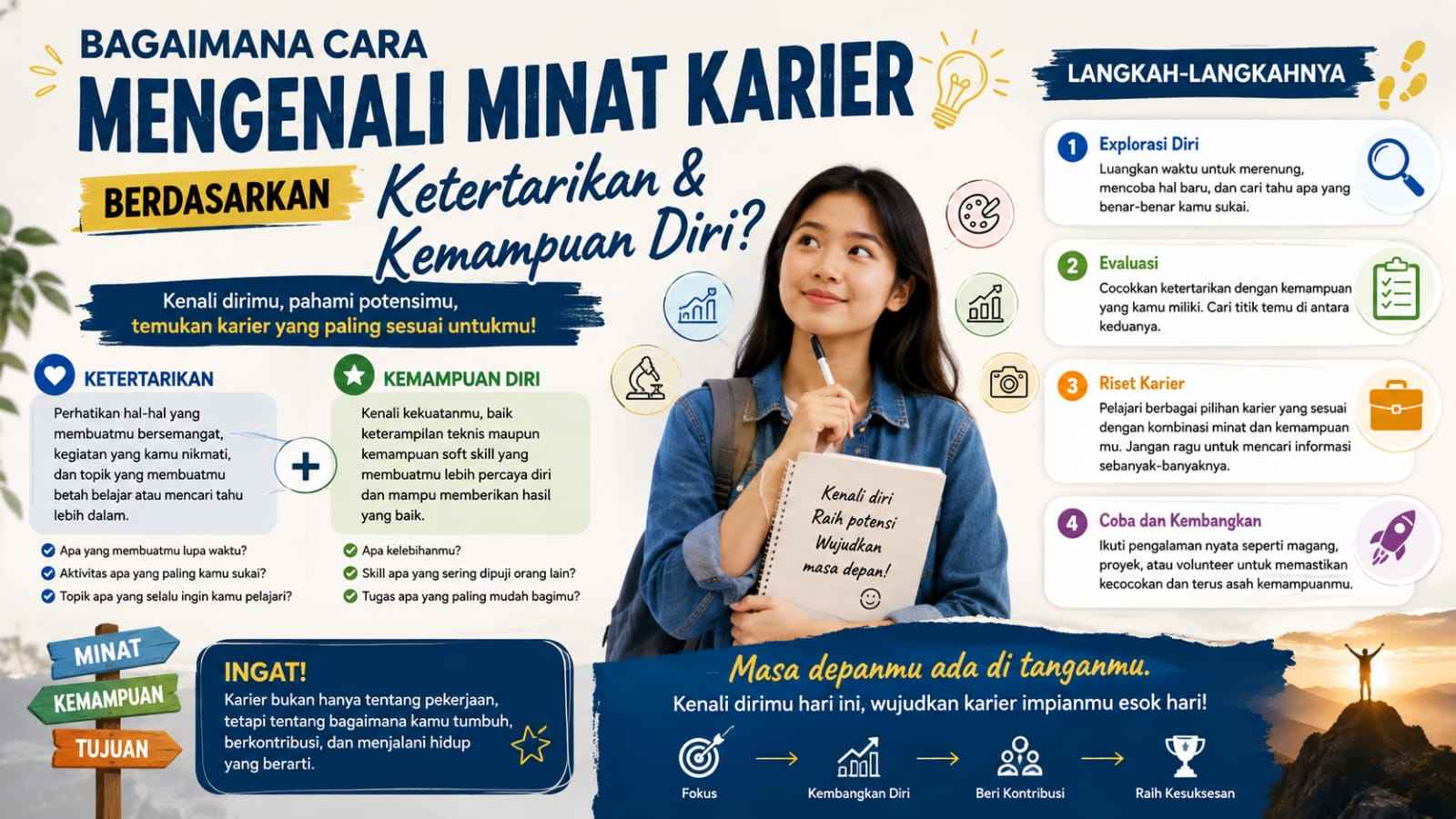 Bagaimana Cara Mengenali Minat Karier Berdasarkan Ketertarikan Dan Kemampuan Diri?