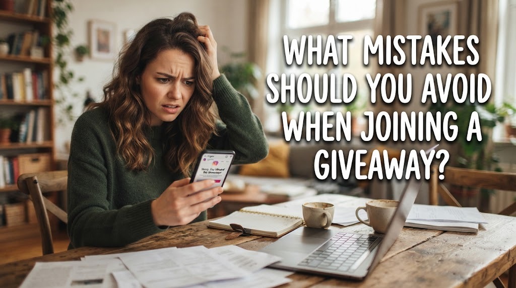 What Mistakes Should You Avoid When Joining a Giveaway?