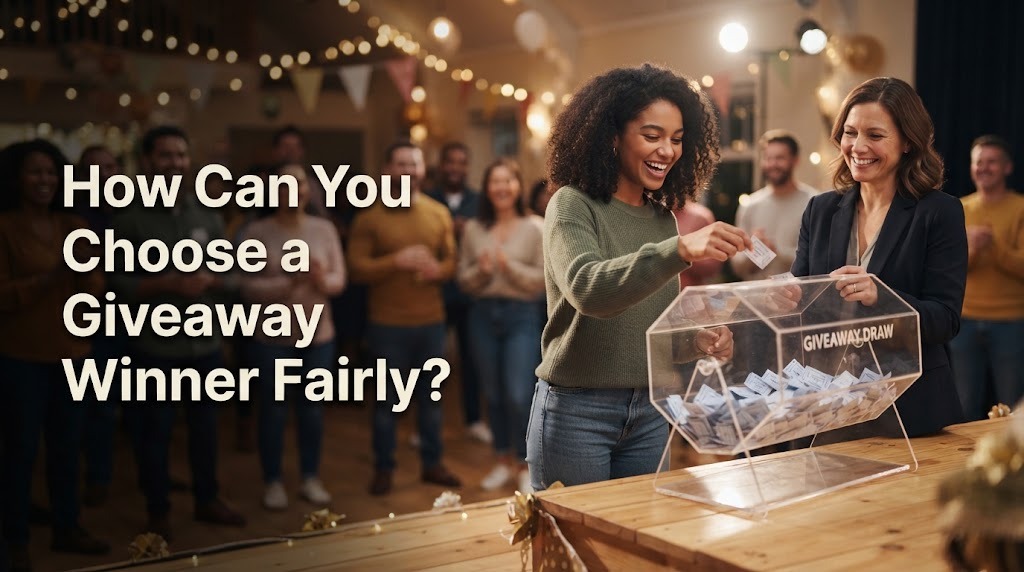 How Can You Choose a Giveaway Winner Fairly?