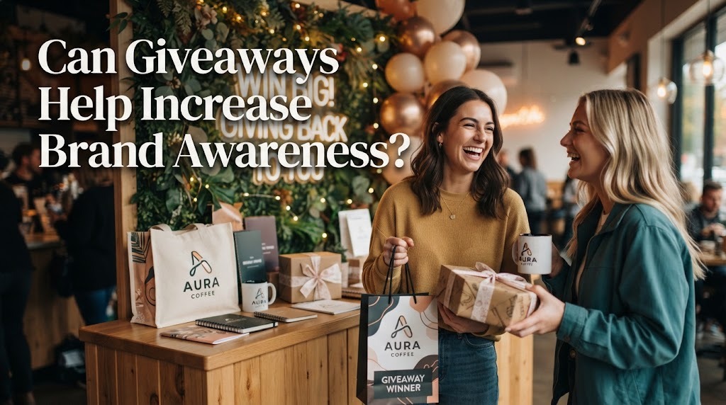 Can Giveaways Help Increase Brand Awareness?