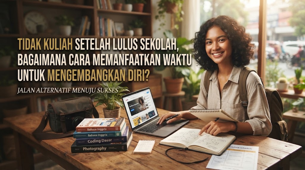 Tidak Kuliah Setelah Lulus Sekolah, Bagaimana Cara Memanfaatkan Waktu untuk Mengembangkan Diri?