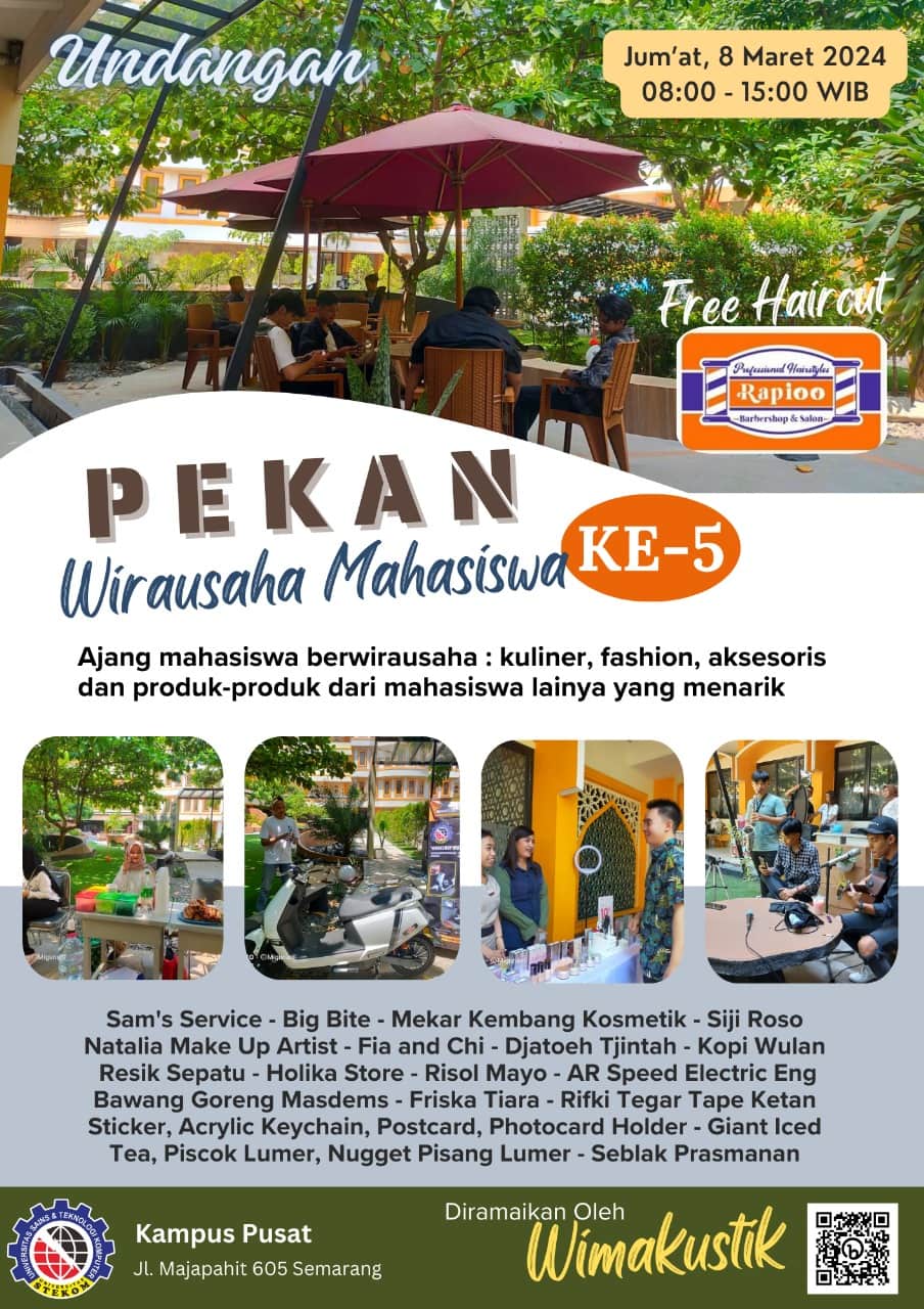 Pekan Wirausaha Mahasiswa Universitas Stekom Ke-5