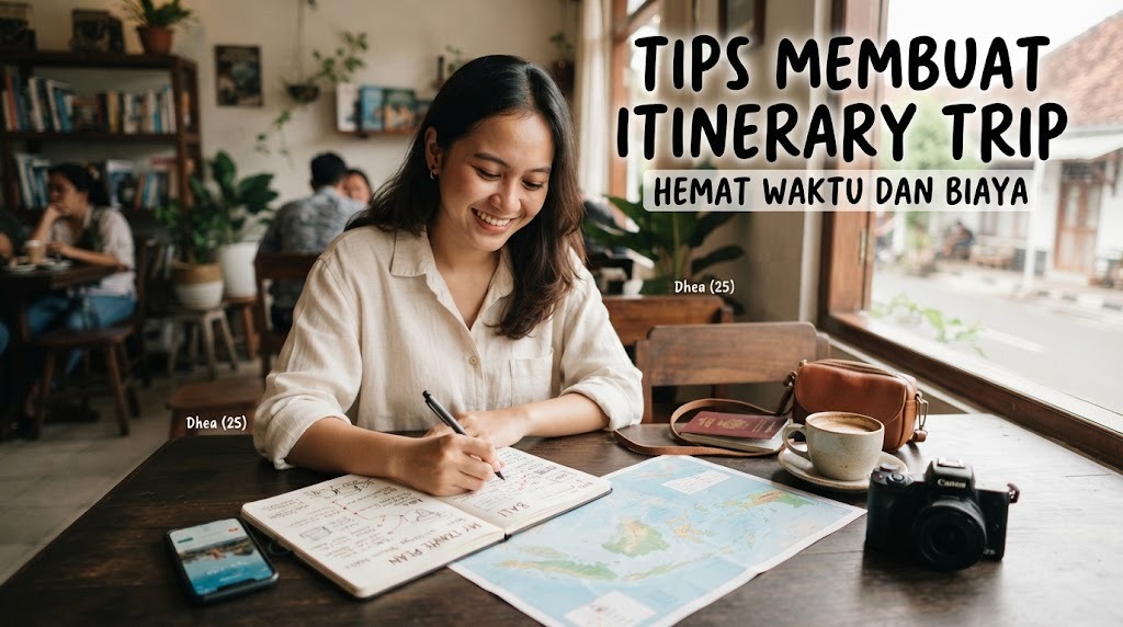 Tips Membuat Itinerary Trip Hemat Waktu dan Biaya