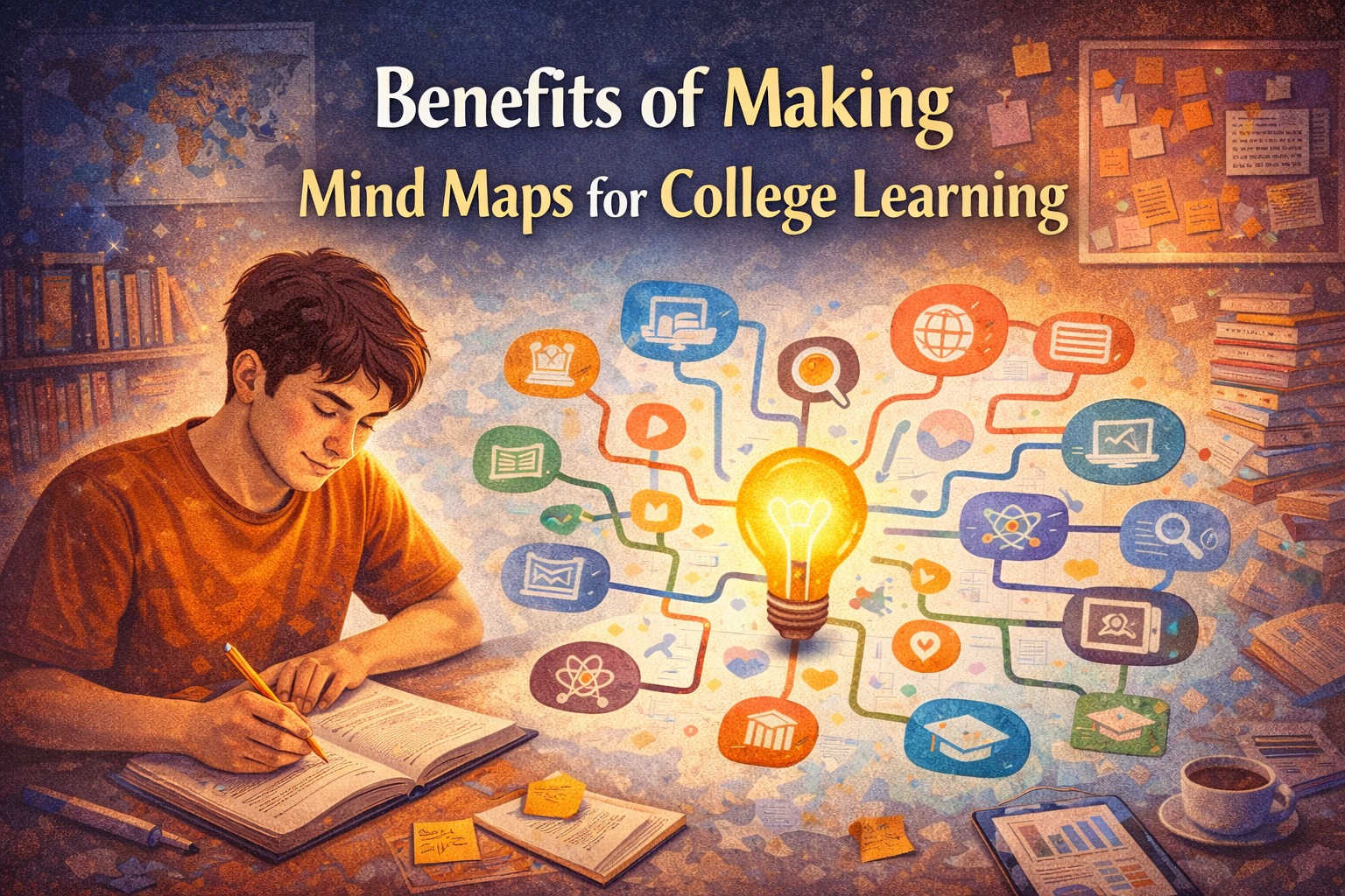 Benefits of Making Mind Maps for College Learning