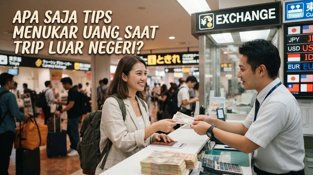 Apa Saja Tips Menukar Uang Saat Trip Luar Negeri?