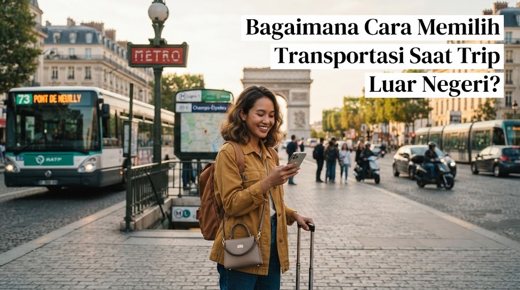 Bagaimana Cara Memilih Transportasi Saat Trip Luar Negeri?