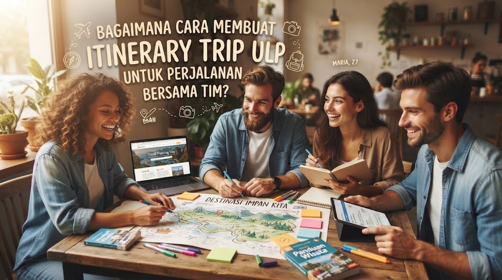 Bagaimana Cara Membuat Itinerary Trip untuk Perjalanan Bersama Tim?