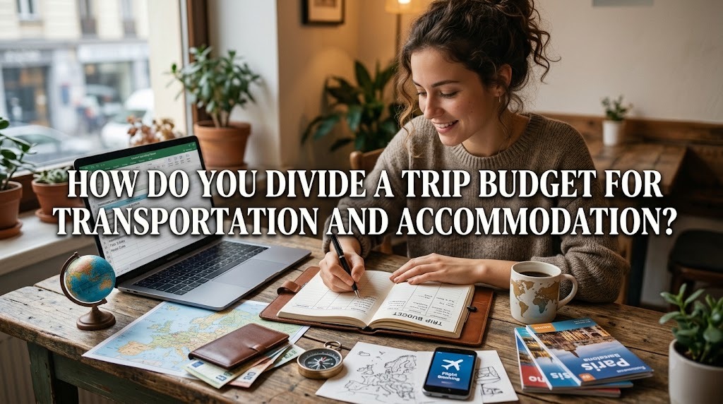 How Do You Divide a Trip Budget for Transportation and Accommodation?