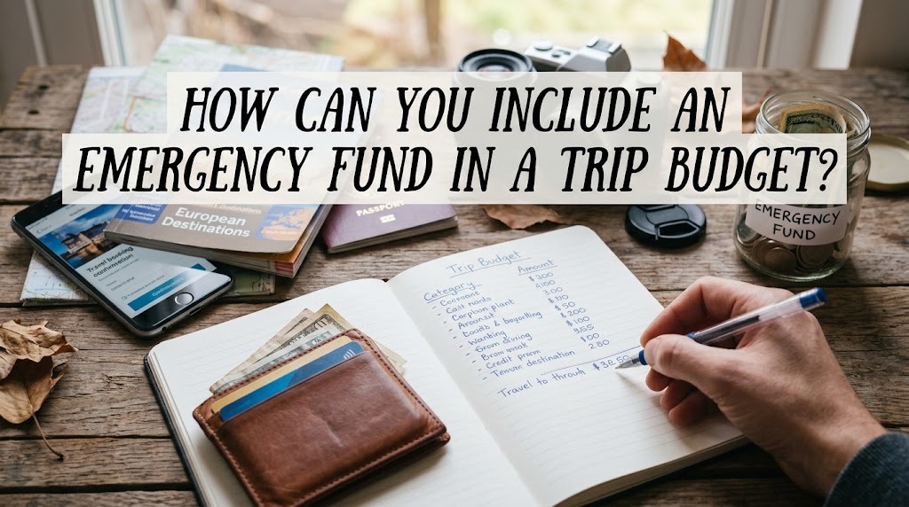 How Can You Include an Emergency Fund in a Trip Budget?