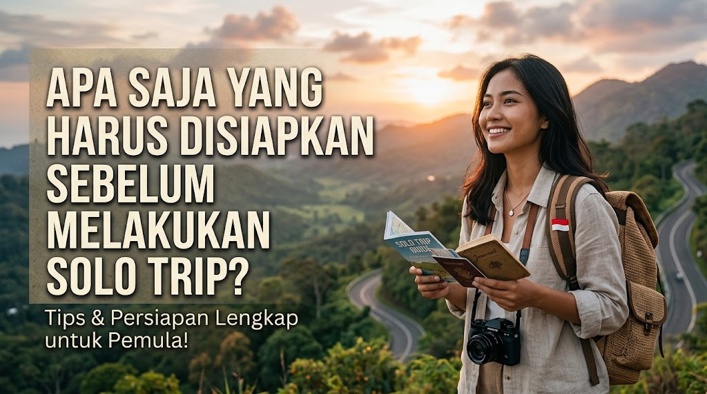 Apa Saja yang Harus Disiapkan Sebelum Melakukan Solo Trip?