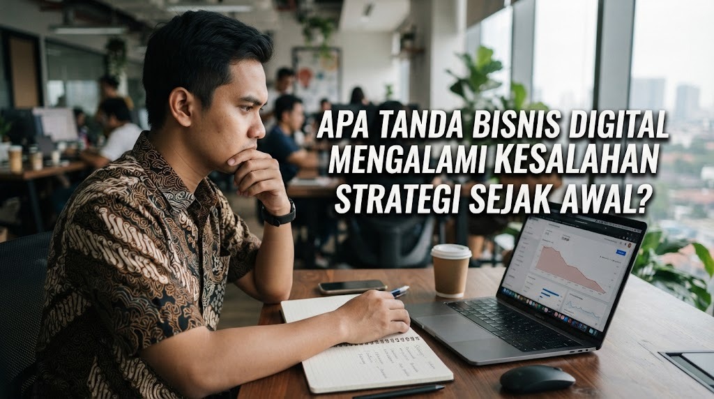 Apa Tanda Bisnis Digital Mengalami Kesalahan Strategi Sejak Awal?